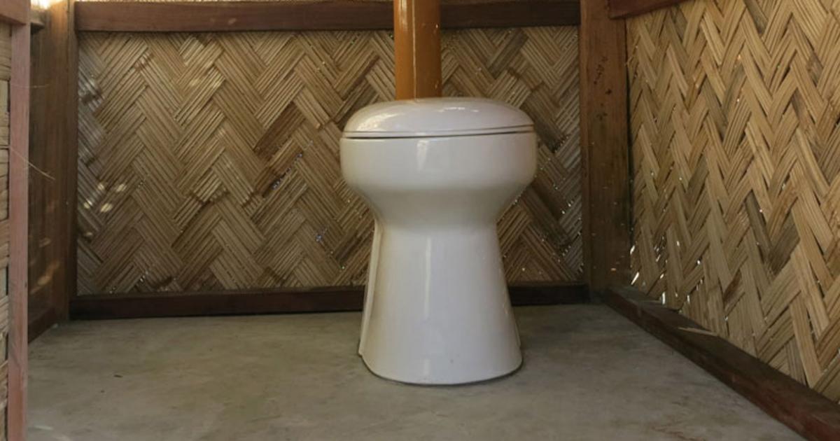 Luxury dry composting toilets Arakan Nature Lodge