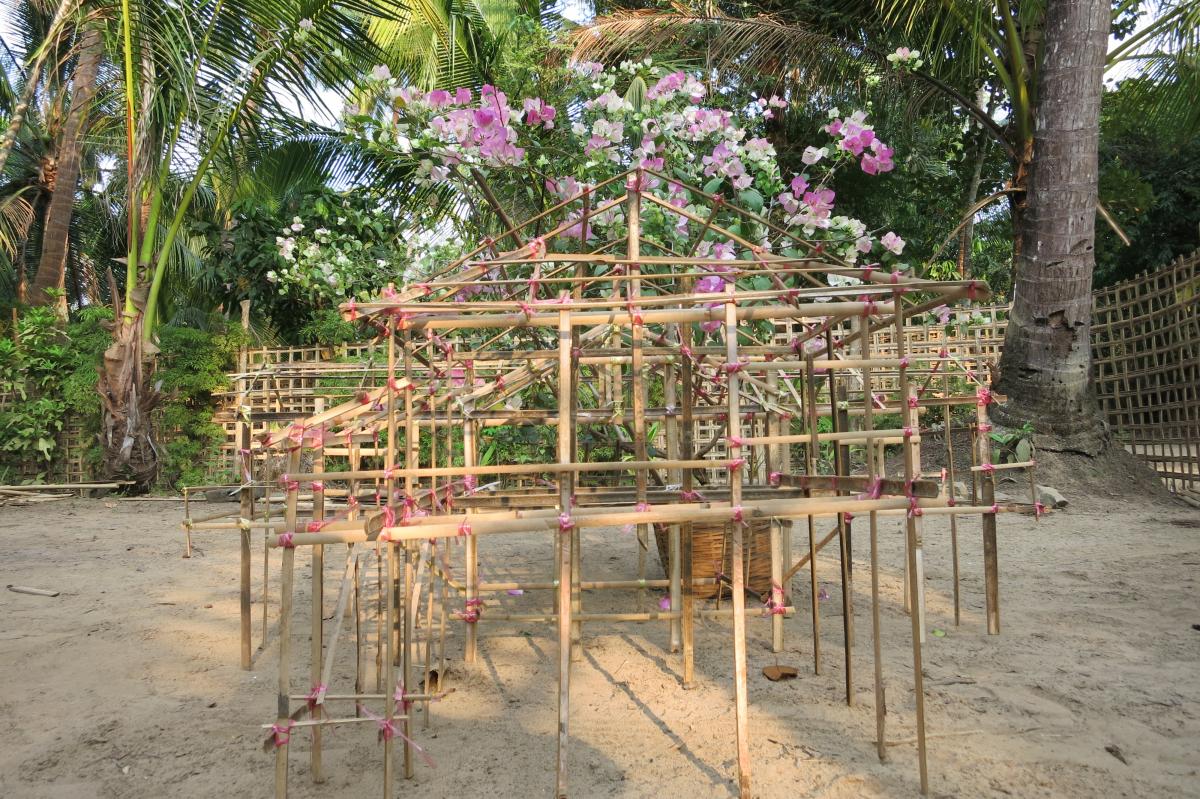 A refined model made from bamboo