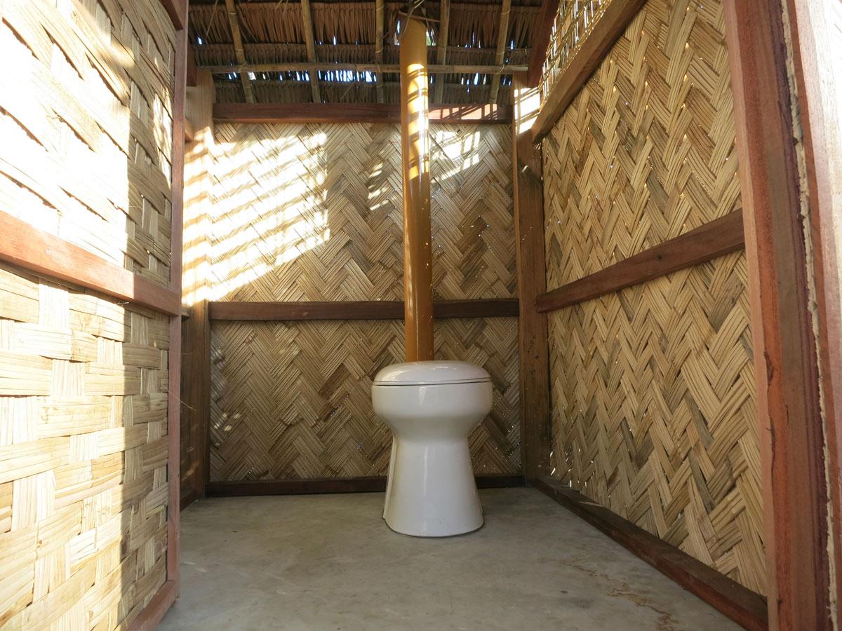 EcoDry luxury composting toilet